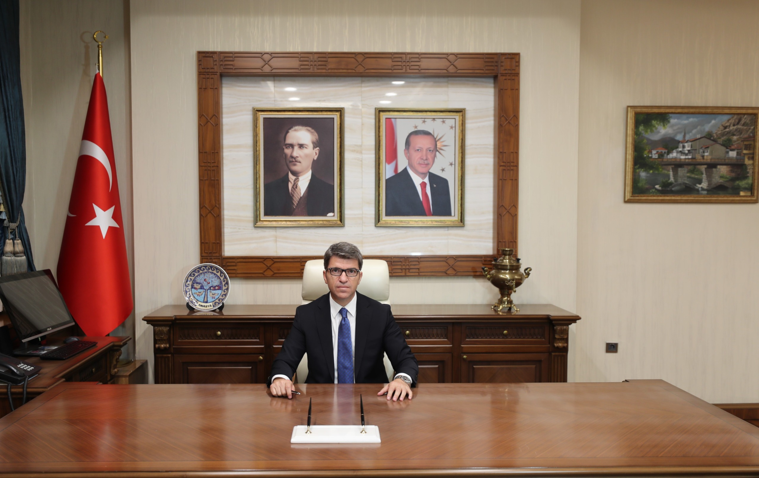 Amasya Valisi, Birlik Başkanımız Önder Bakan Görevine Başladı